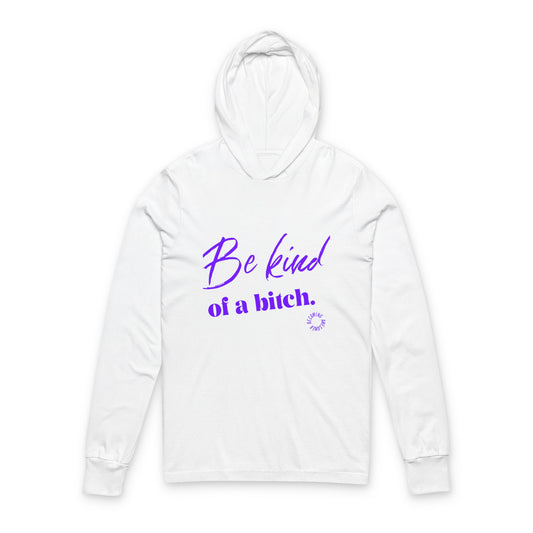 Be Kind Unisex Hooded Long Sleeve Tee